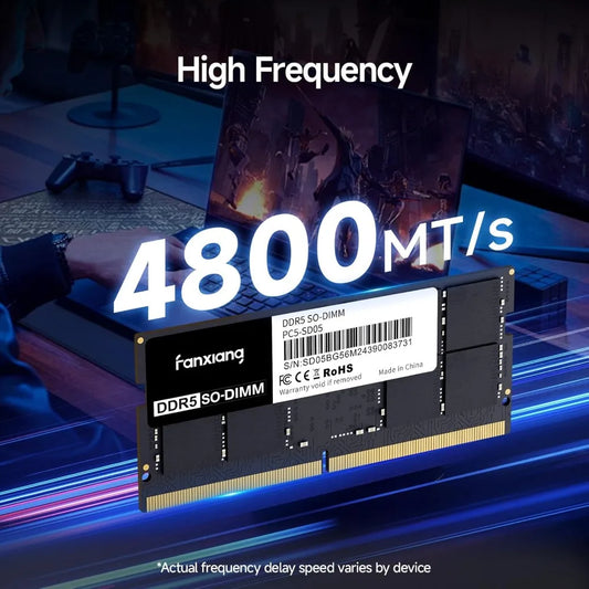 Fanxiang SODIMM DDR5 4800MHz RAM 64GB Kit