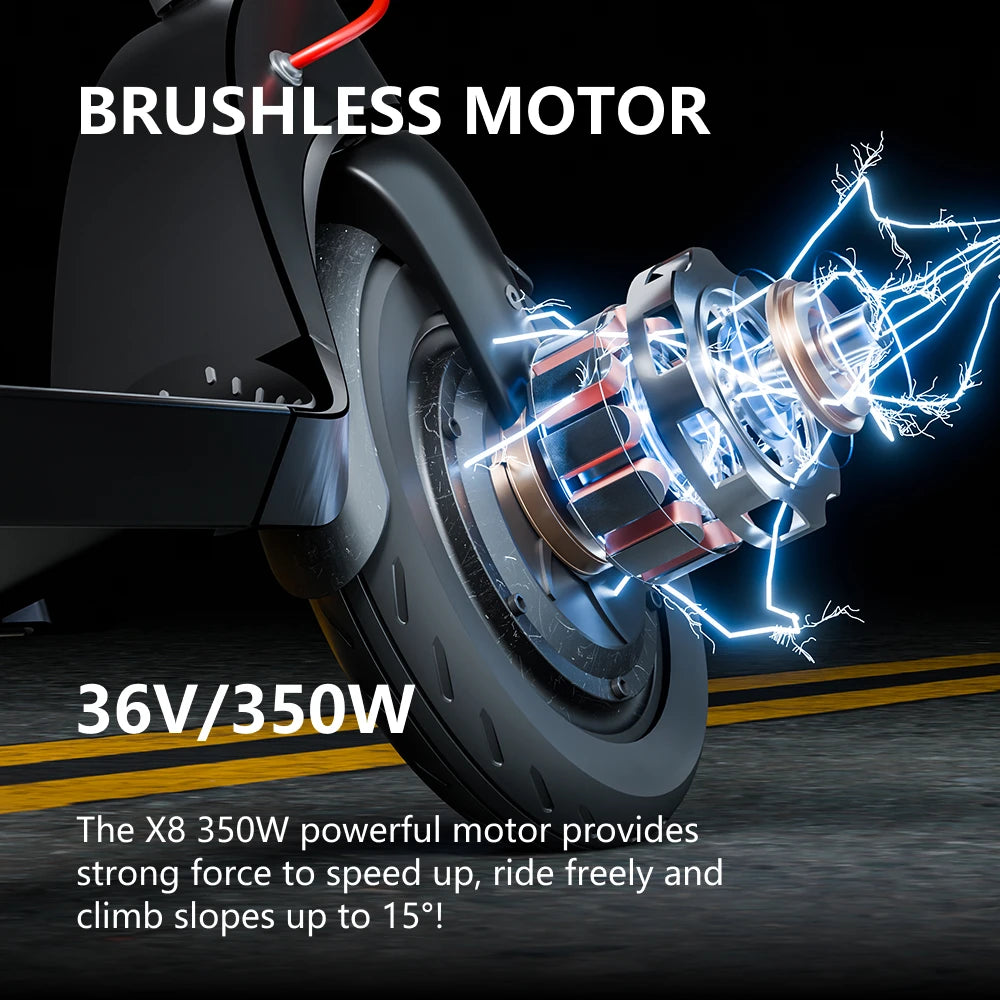 HX X8 Powerful Electric Scooter 350W 10AH 36V