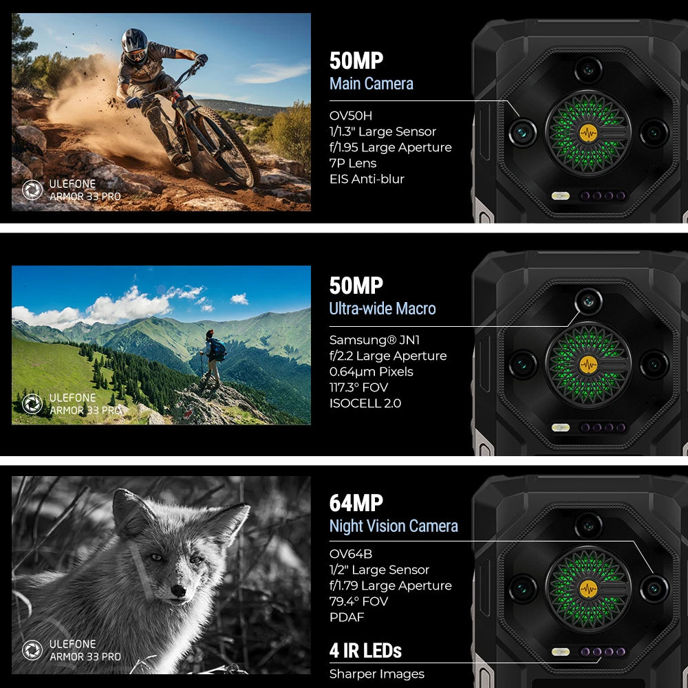 Ulefone Armor 33 Pro 5G Rugged Phone