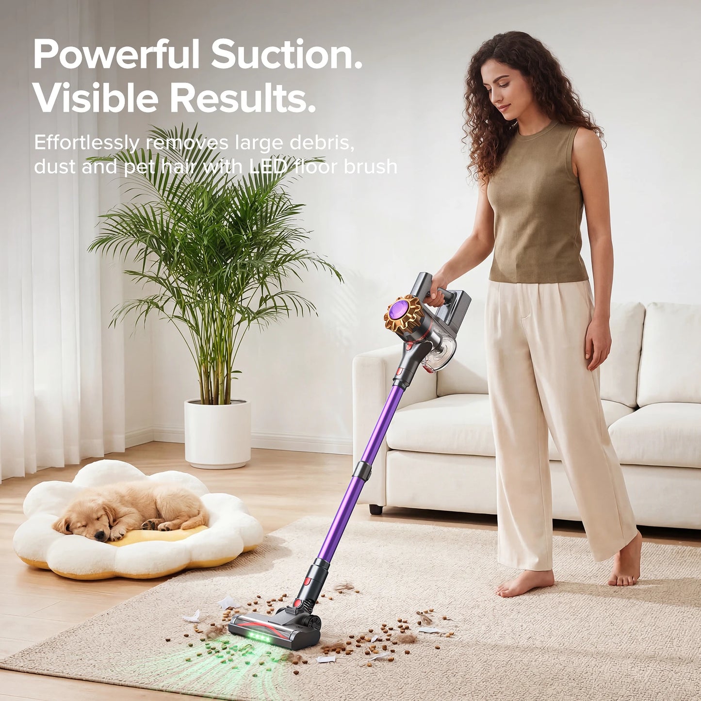 Lubluelu P7 Powerful Cordless Handheld Vacuum Cleaner