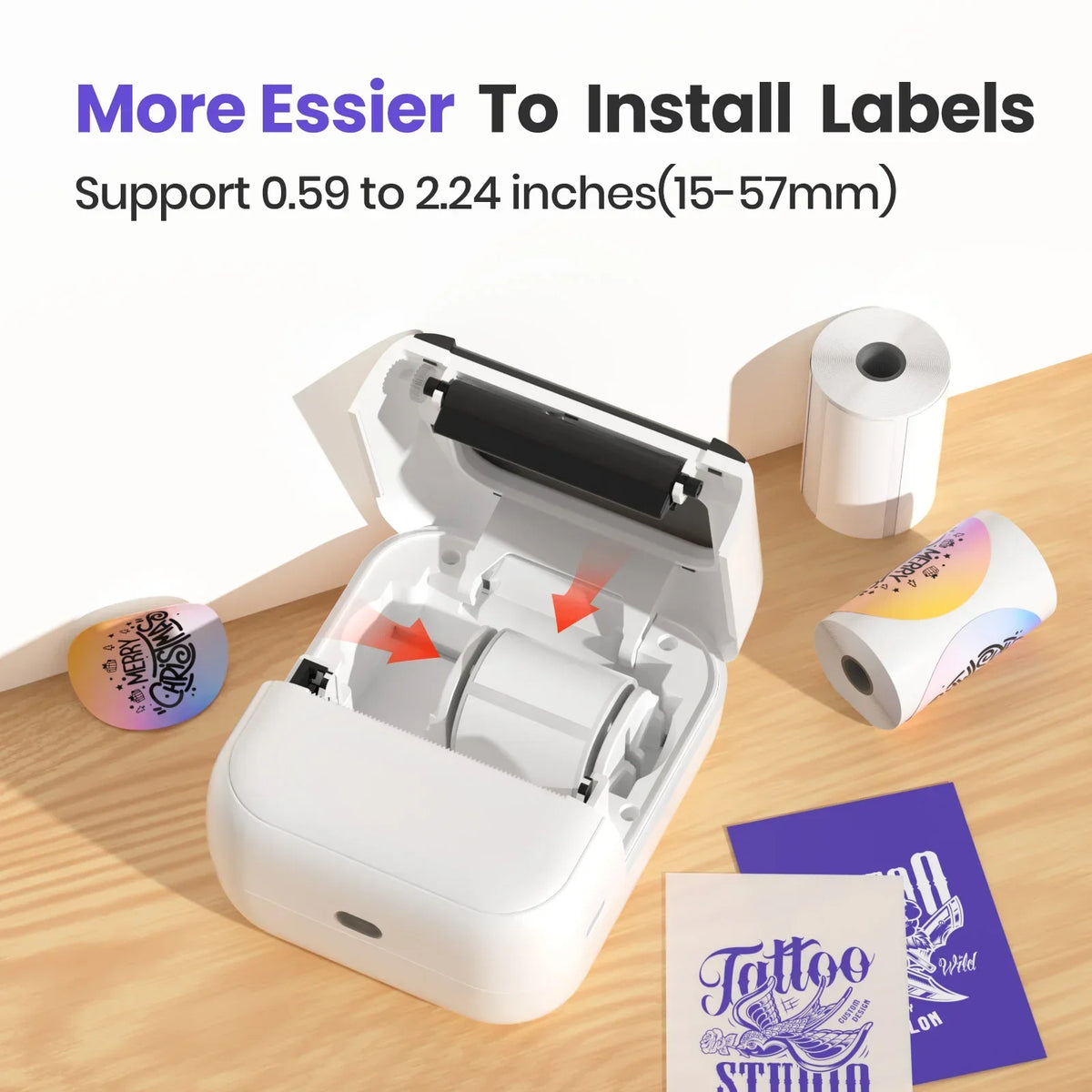 C50 Mini Tattoo Printer Portable Inkless Transfer Machine