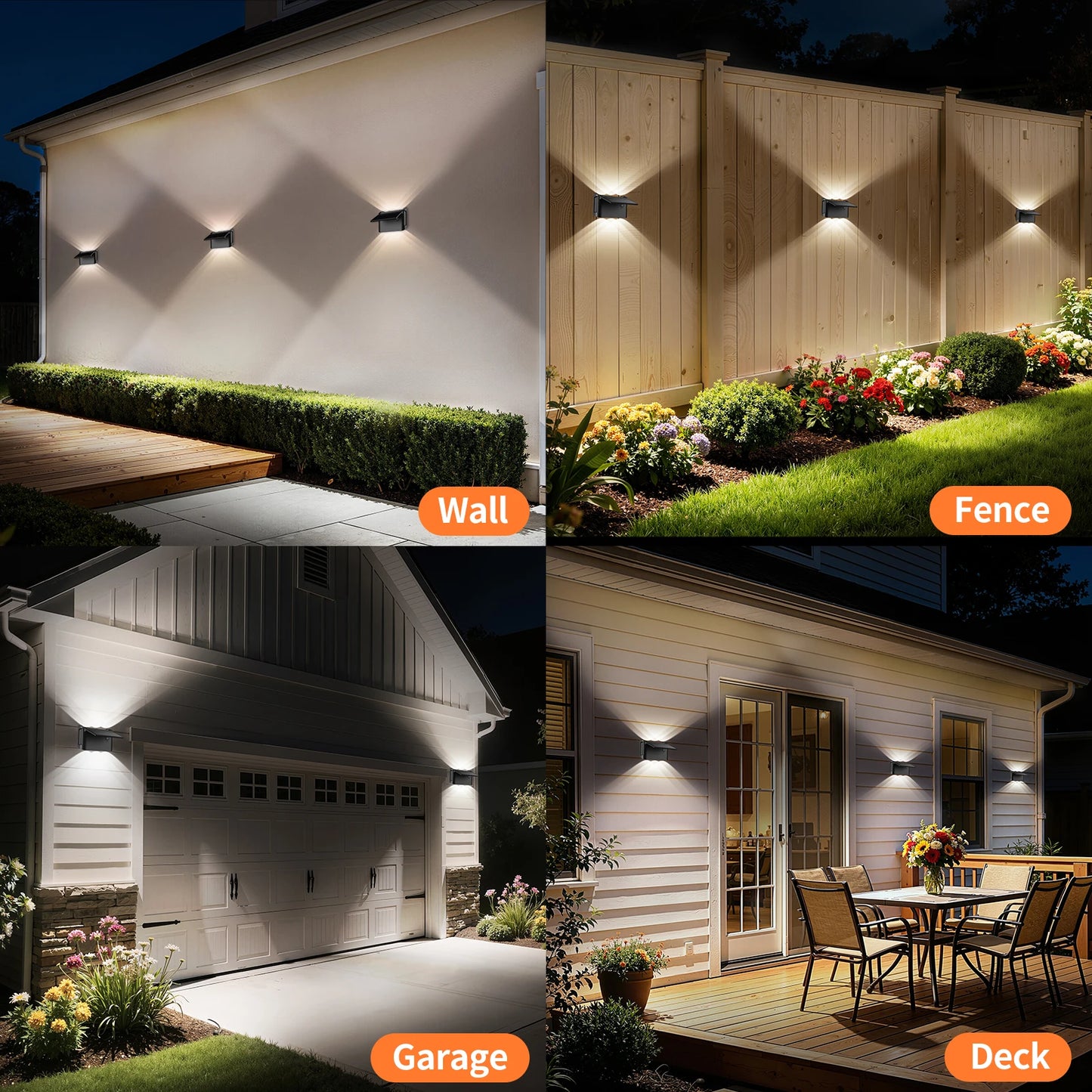 Intelamp Solar Wall Lights