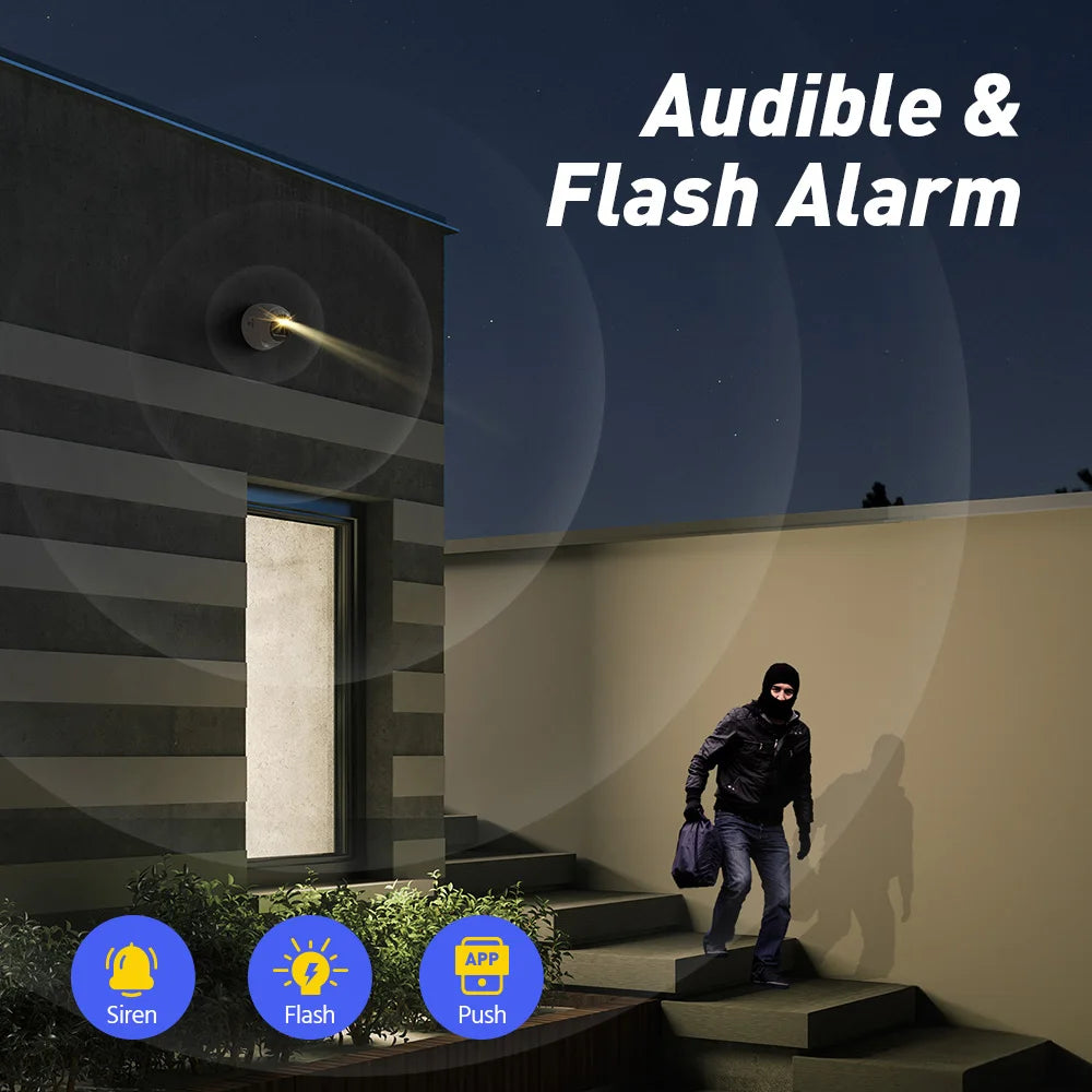 ANNKE 8MP 4K Security Camera with 4mm H.265+ Compression Two-Way Audio