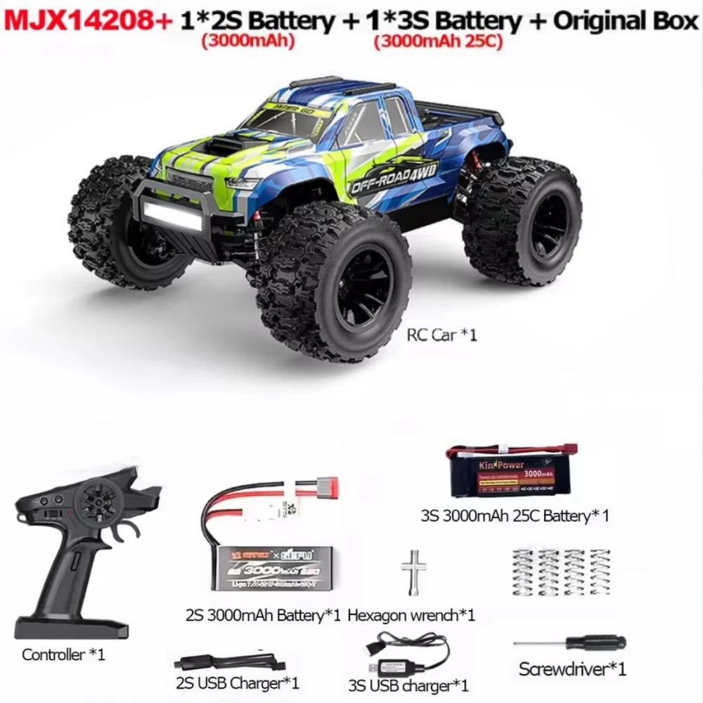 JIUST Hyper Go MJX 14208 1/14 RC Car 2.4G Remote Control