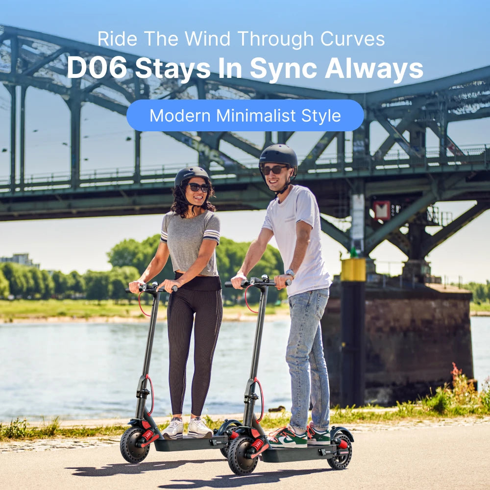 HX D06 electric scooter 500W 36V 25AH Shock absorbing Electric kick scooters