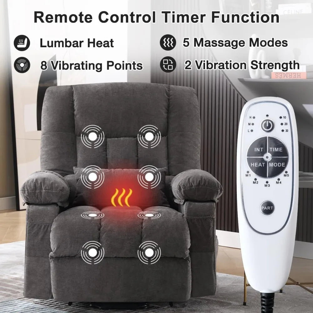 Electric Lift Recliner Chair for Seniors