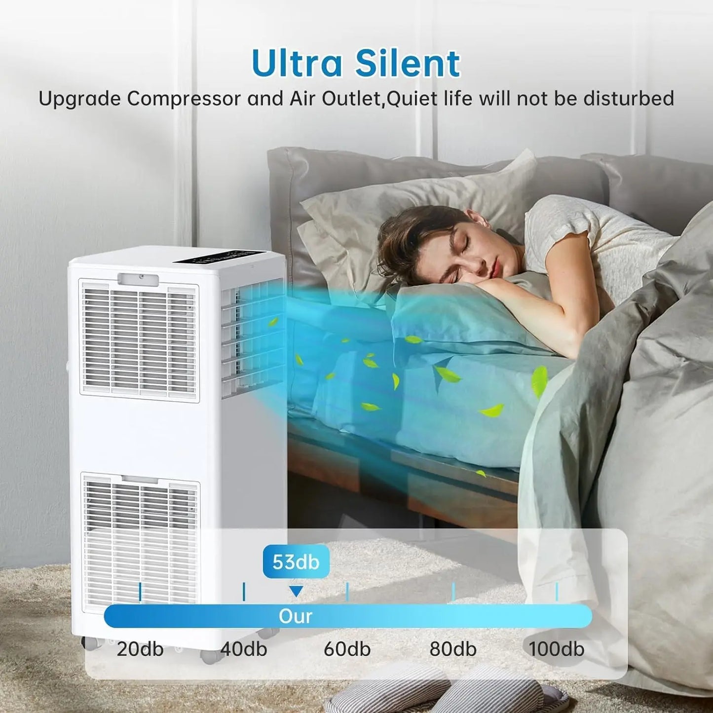 HiMISS 8000 BTU Portable Air Conditioner