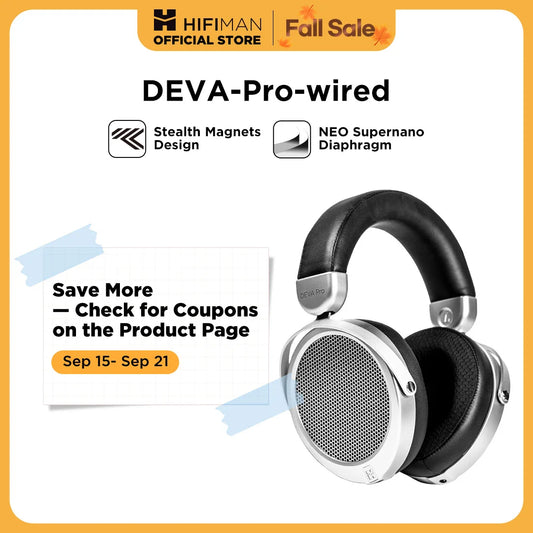 HIFIMAN Deva-Pro Over-Ear Open-Back Planar Magnetic Headphone