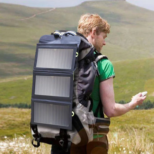 ALLPOWERS Foldable Solar Panel 5V 21W Portable Solar Charger