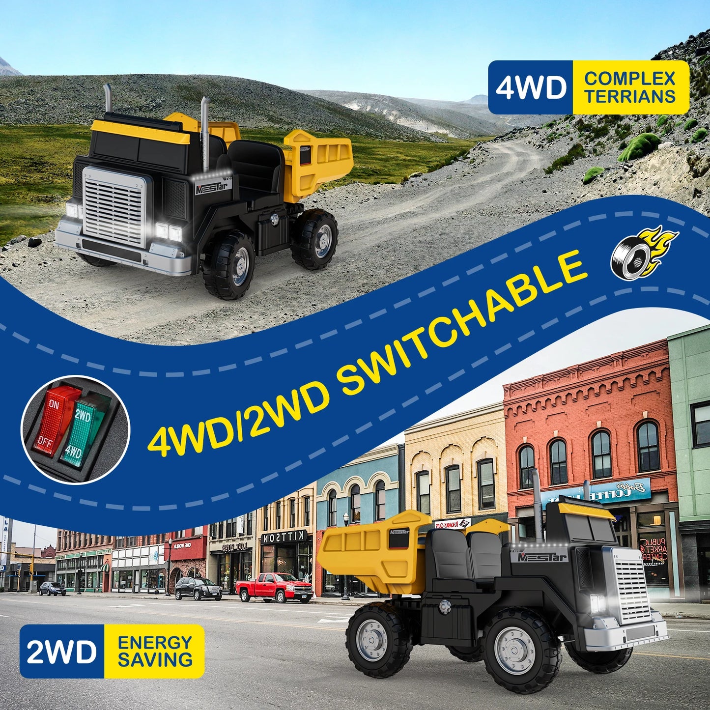 LIGIANT 24V Ride On Dump Truck for Big Kids