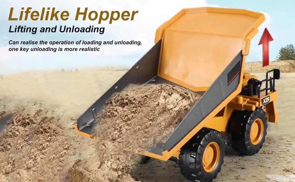 Akeleo 2.4G 11Channel Remote Control Excavator