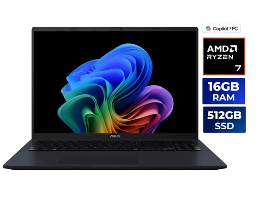 Asus VivoBook 16" Copilot+ PC Laptop AMD Ryzen