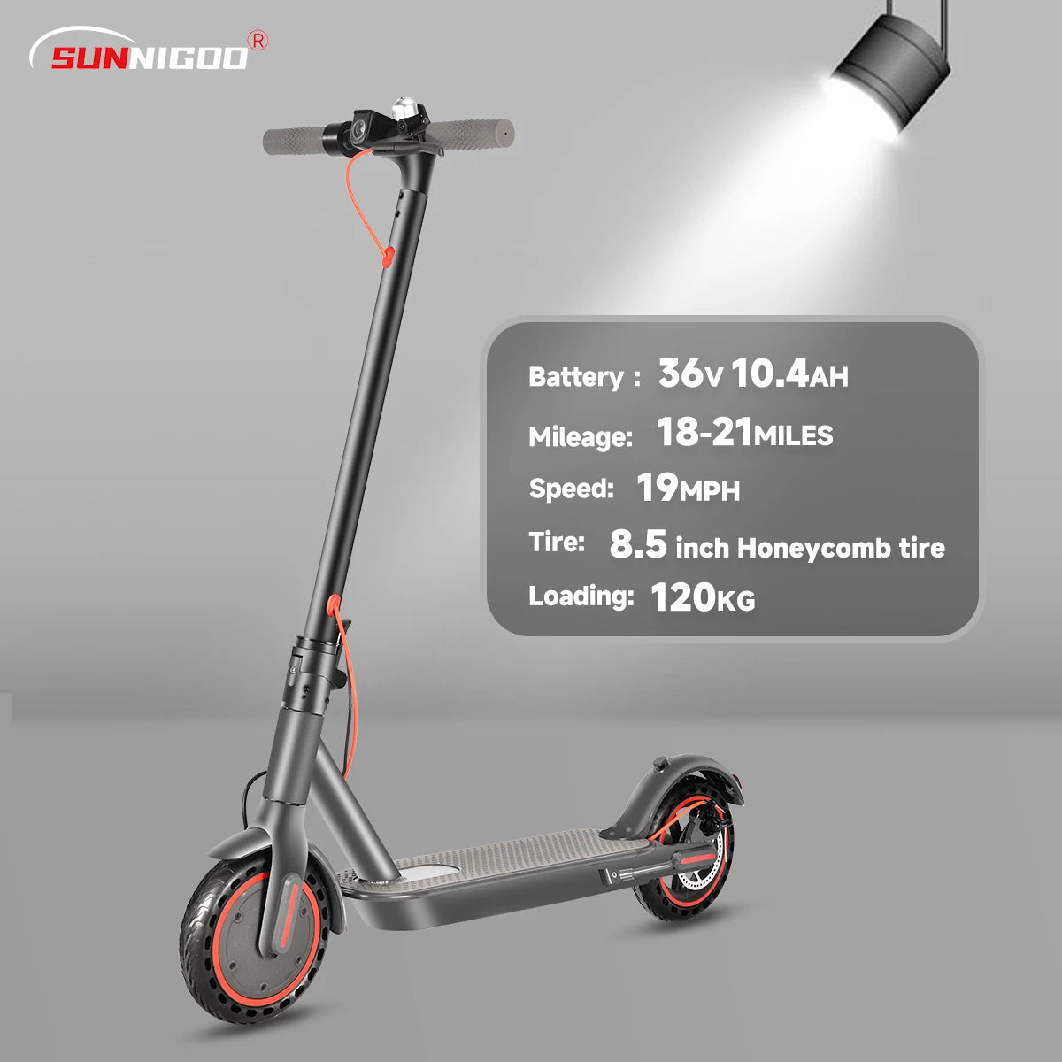 Electric Scooter, 8.5''/10'' Tires, 350W Motor