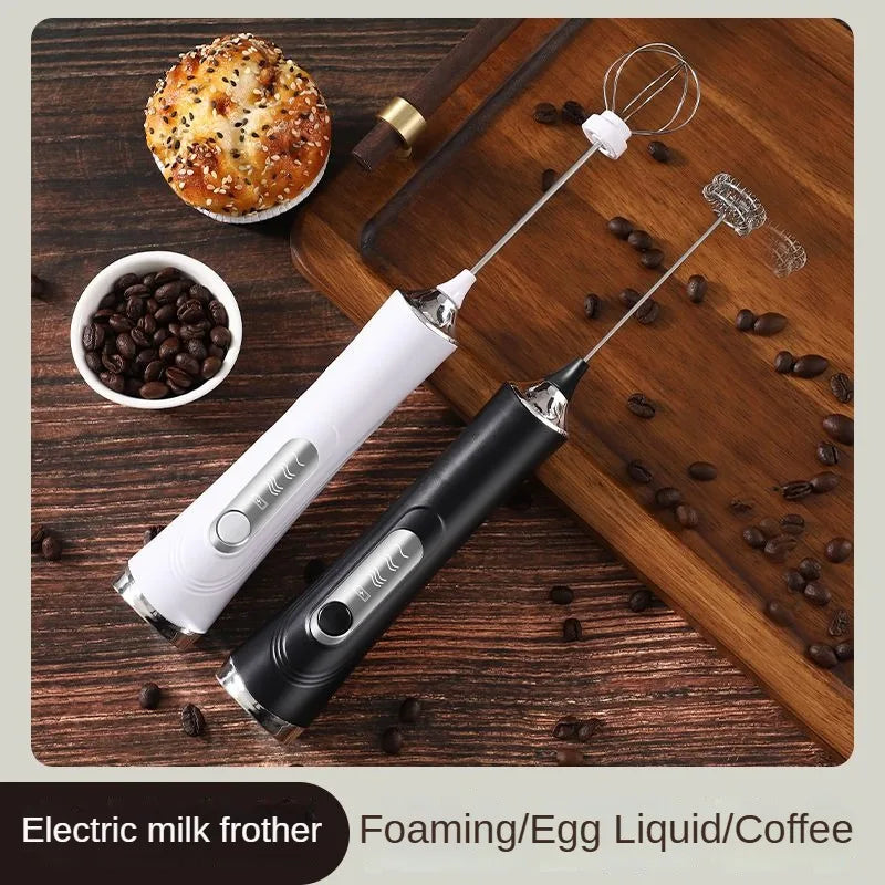 XIADYINJIA USB Electric Mixer, Handheld Coffee Milk Frother