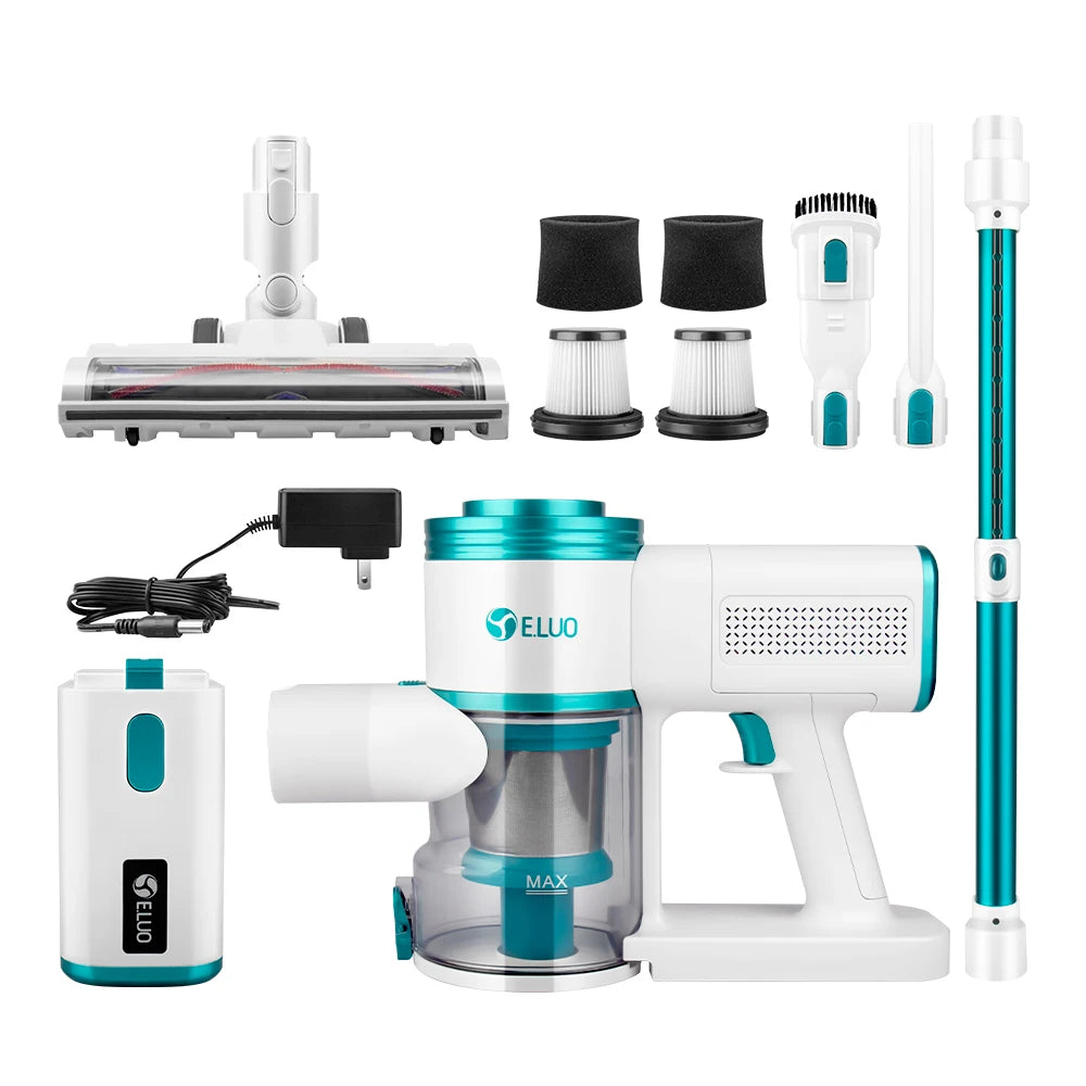 E.LUO Lightweight Vacuum Cleaner Handheld Cordless