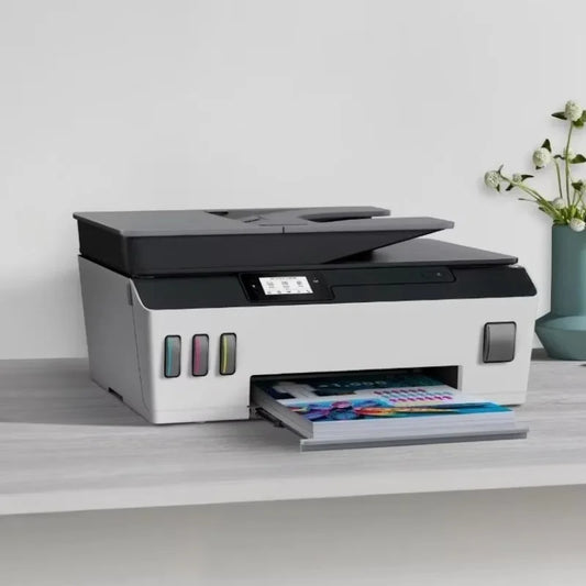 NEW Wireless All-in-One Ink -Tank Printer, Auto Document Feeder