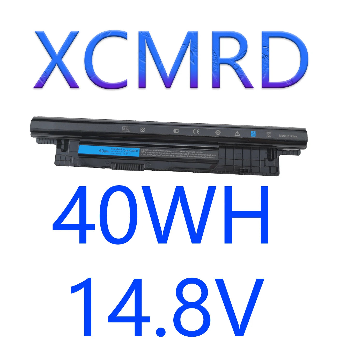 Damaite New 40Wh XCMRD 65WH MR90Y Laptop Battery for Dell Inspiron
