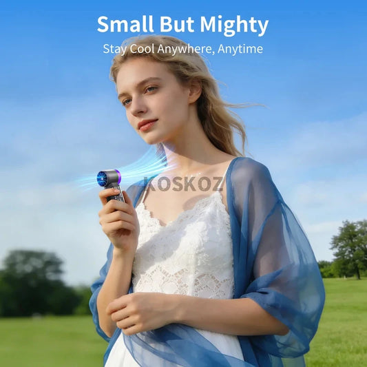 Koskoz New-Portable Handheld Mini Fan