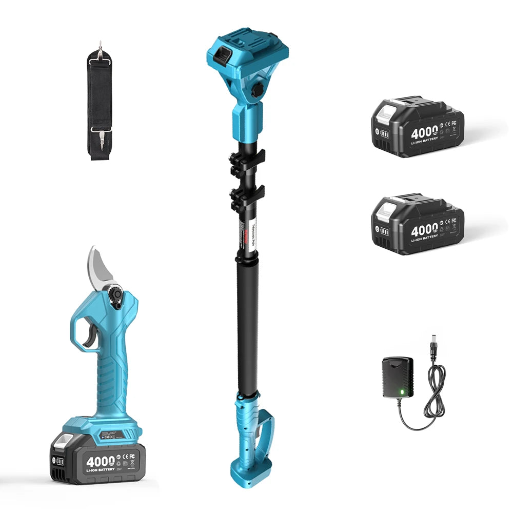 TaskStar 3-in-1 Telescoping Pole Pruner Electric Chainsaw