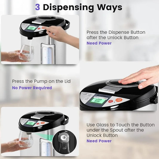COSTWAY Instant Electric Hot Water Boiler and Warmer