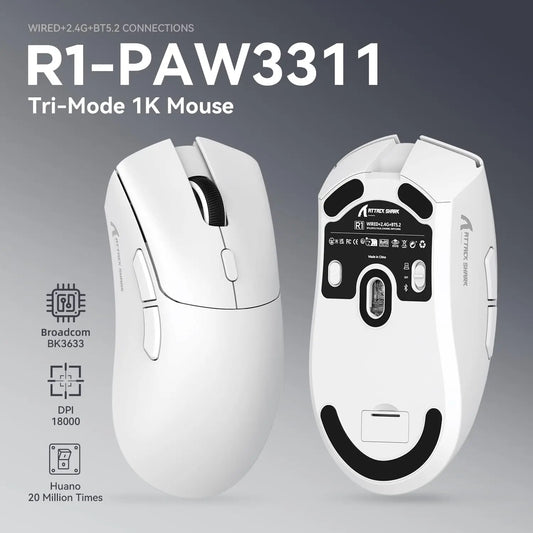 Attack Shark R1 Wireless Gaming Mouse
