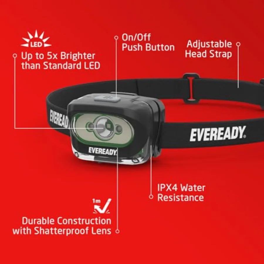 EVERREADY Rechargeable LED Headlamps