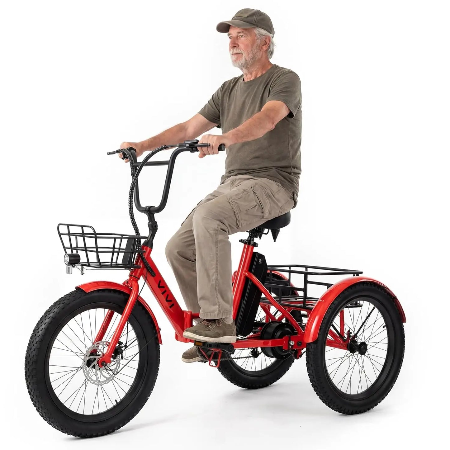 VIVI Electric Tricycle Trike for Adults Peak 750W