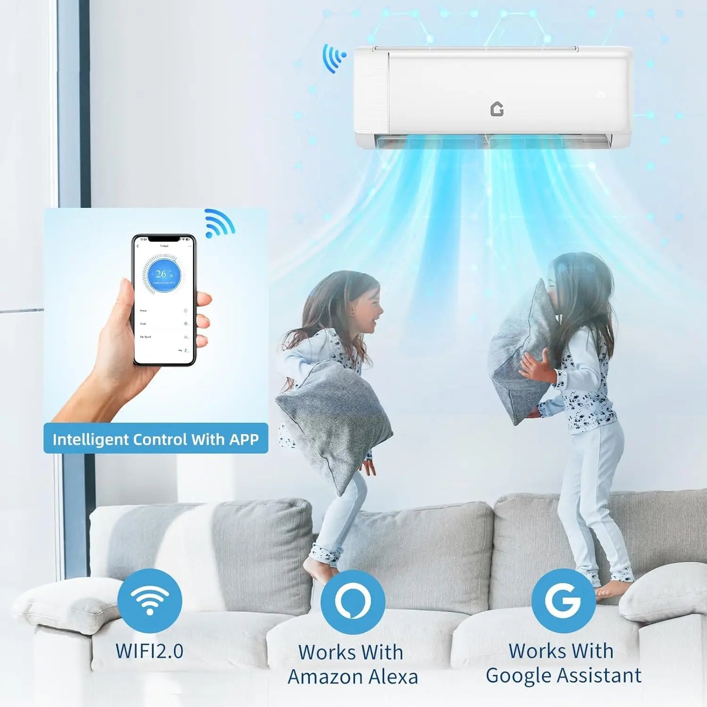 Acekool 9000 BTU Mini Split Air Conditioner