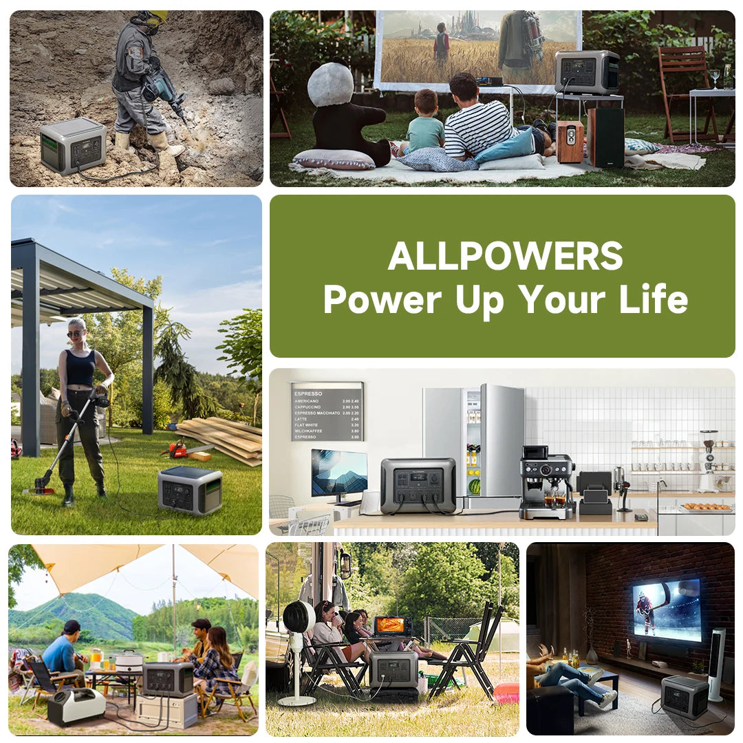 ALLPOWERS R2500 Portable Power Station 2016Wh Expandable