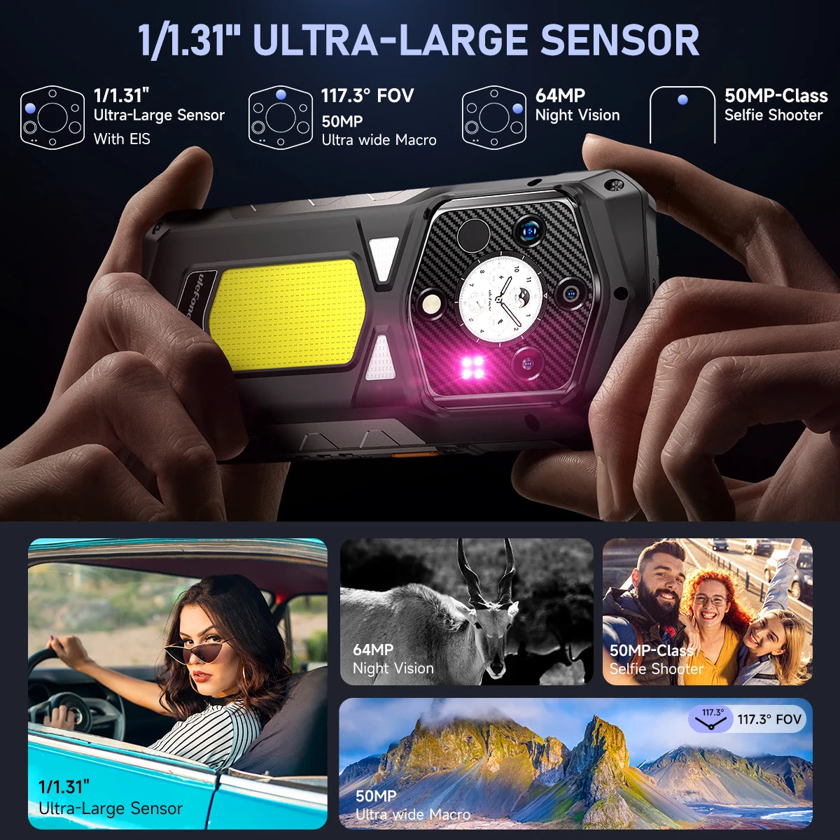 Ulefone Armor 29 Pro Thermal Version 5G AI Rugged Phone