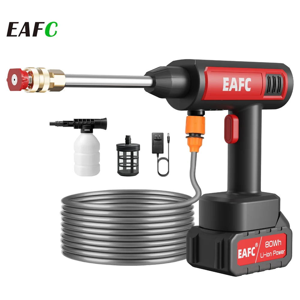 EAFC Cordless 60Bar Electric High Pressure Car Wash Gun