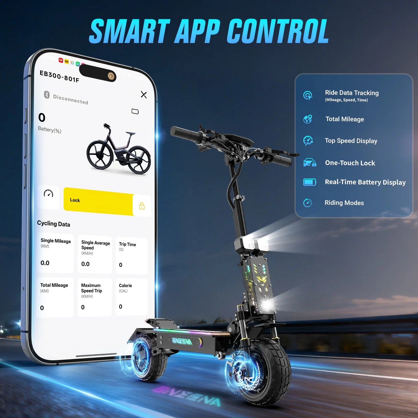 ONECNA 5600W 7000W dual motor electric scooter