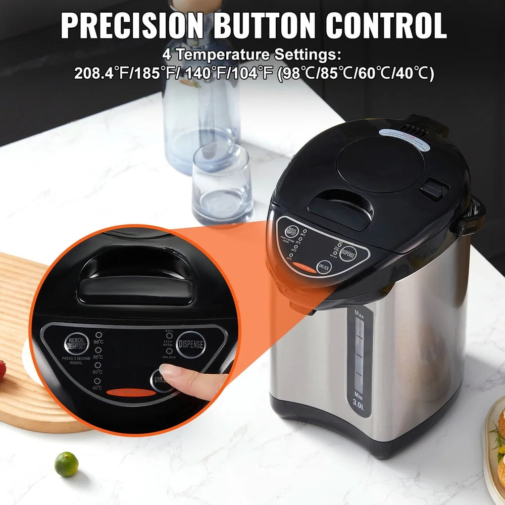 Instant Hot Water Dispenser Electric Countertop 3L 680W