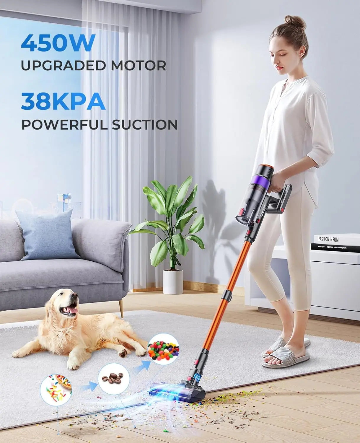 Laresar Elite 8 Cordless Vacuum Cleaner Handheld Home Appliance