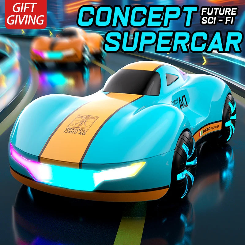 DAVINCI Drift RC Stunt Car with Light Spray & Sound