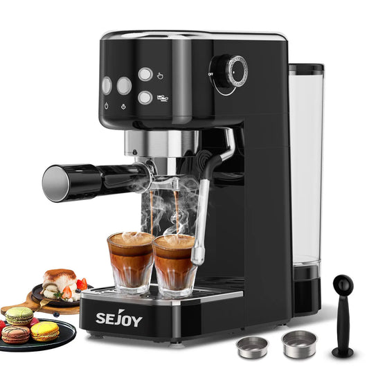 Sejoy Home Espresso Machine 20Bar Coffee Machine