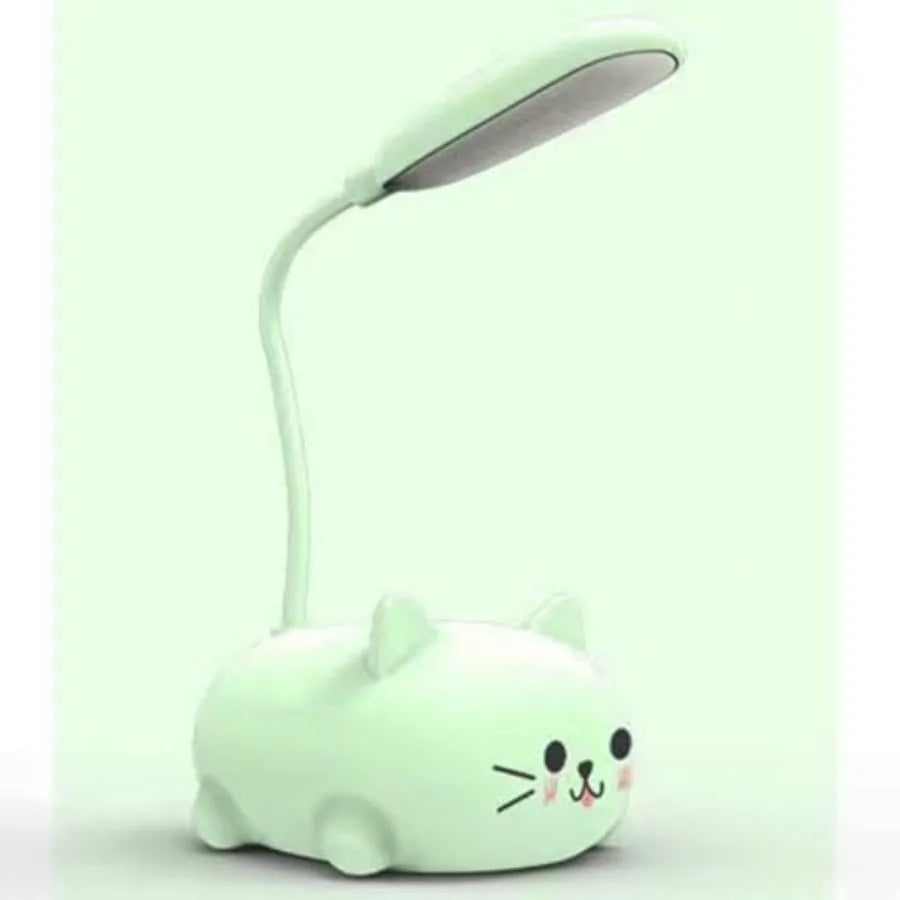 LED Desk Lamp for,Cute Cat Lamp USB Rechargeable
