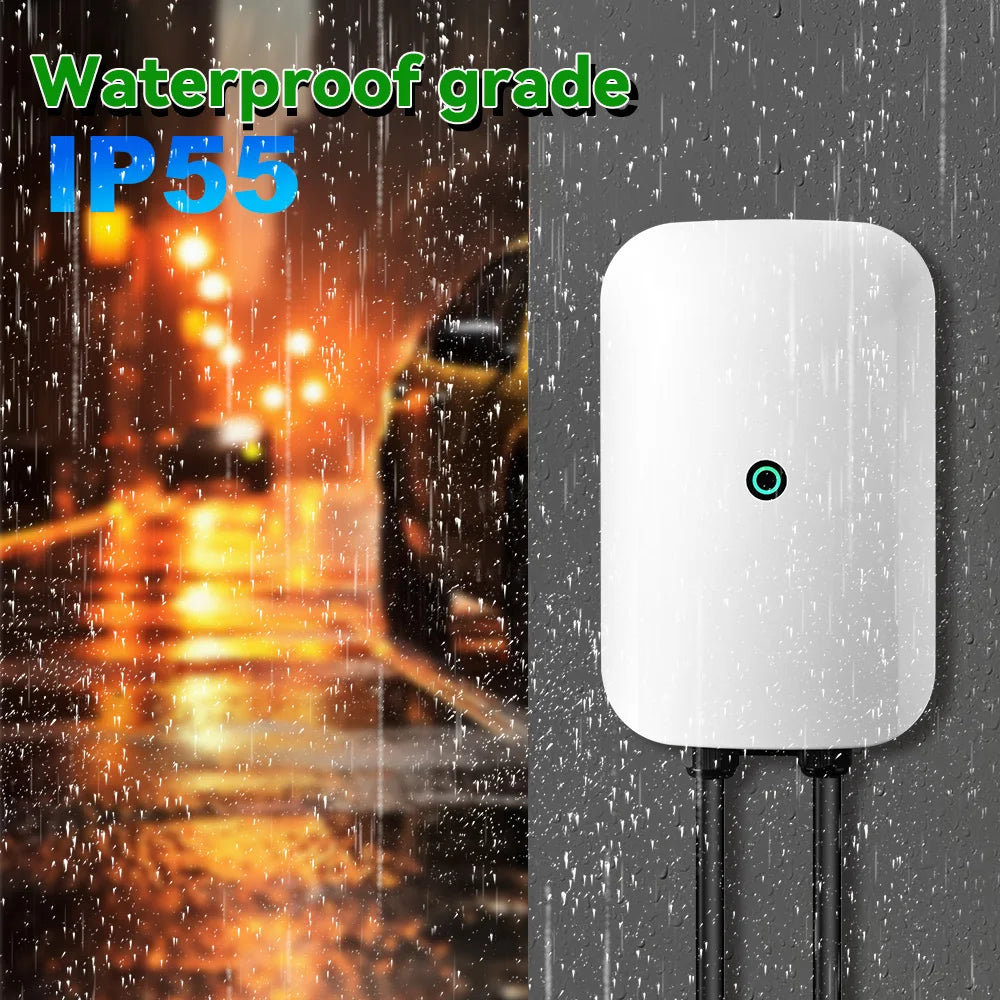 IPENGEN 7KW EV Charger Wall Box Type2