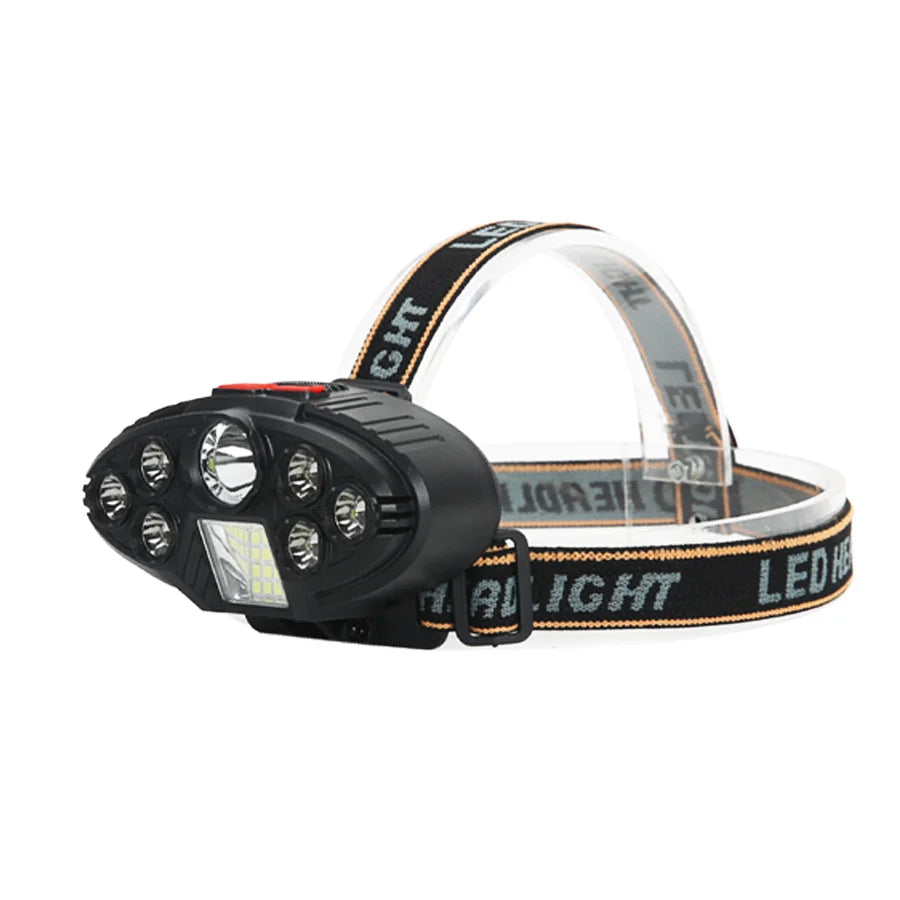 11 LED Headlamp Strong Light Head Lamp Type-C Rechargeable
