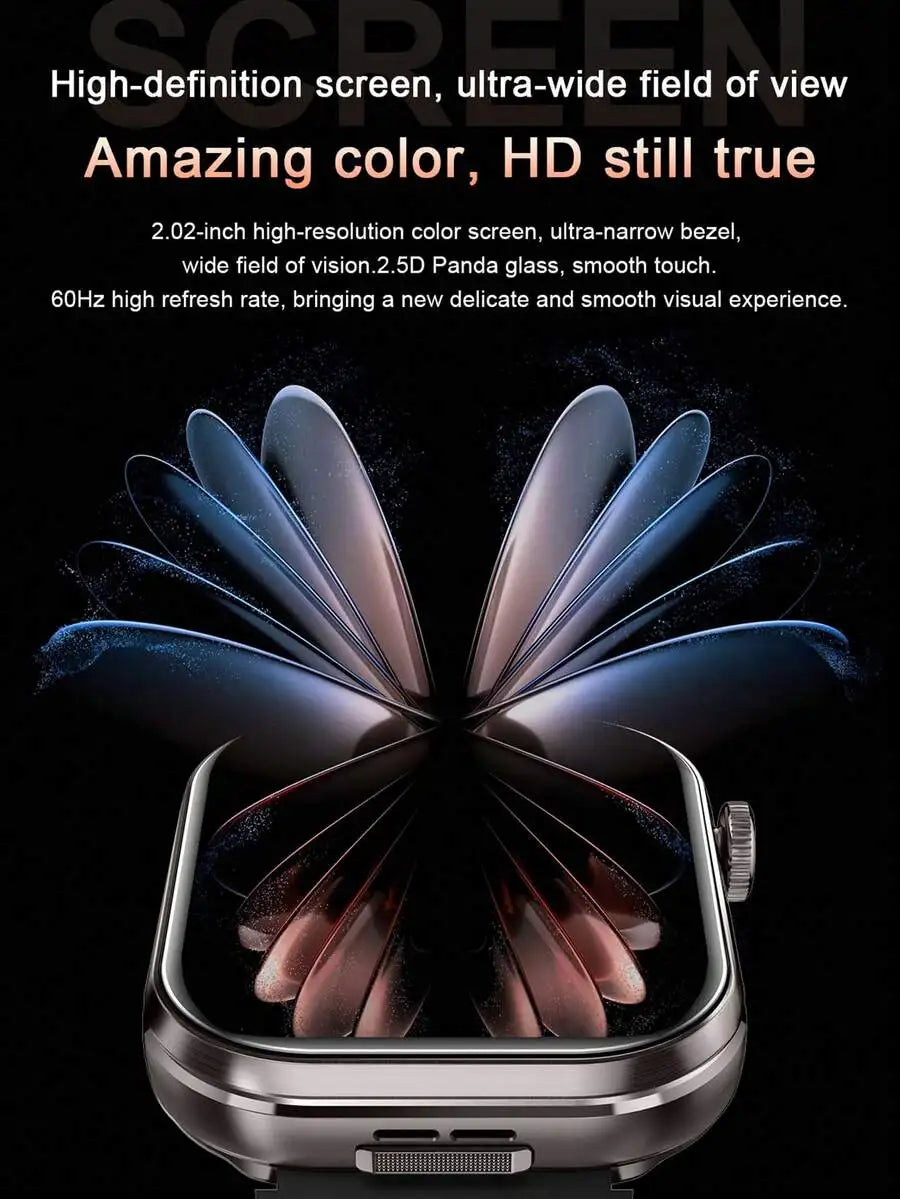 2-In-1 Smartwatch With Built-In Earbuds For Women Men