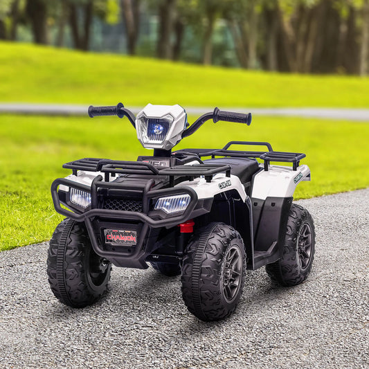 CAM AM 12V Kids Ride on ATV LED Lights Music Player