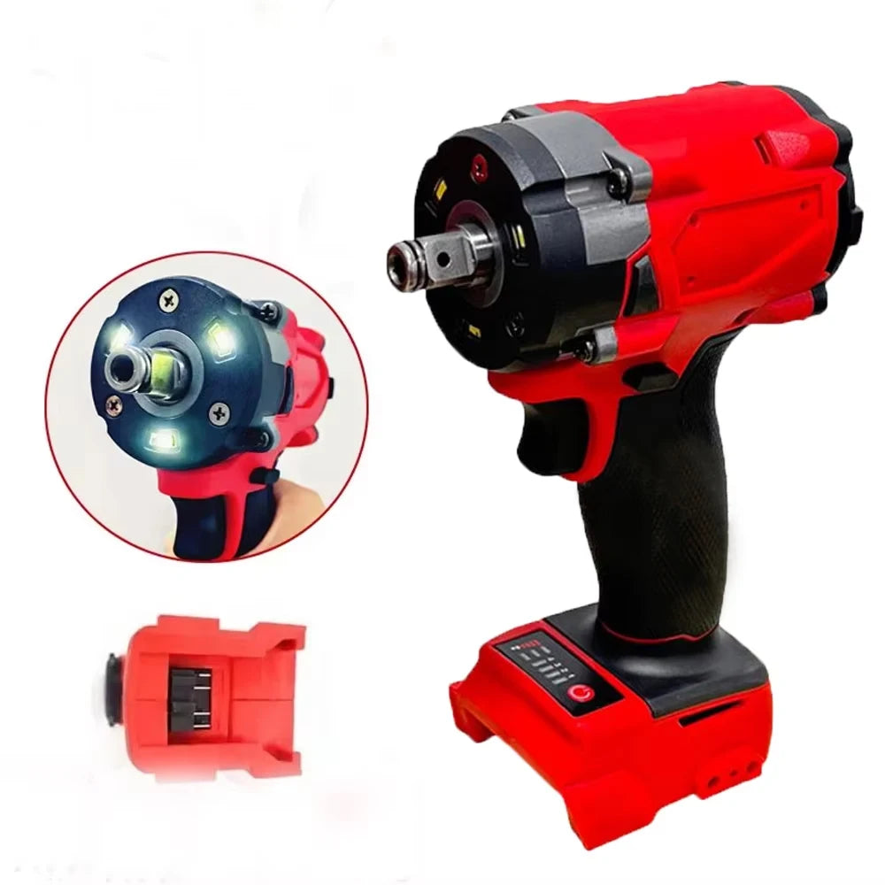 Magnitt Brushless Impact Wrench 500N.m Electric Driver 1/2"