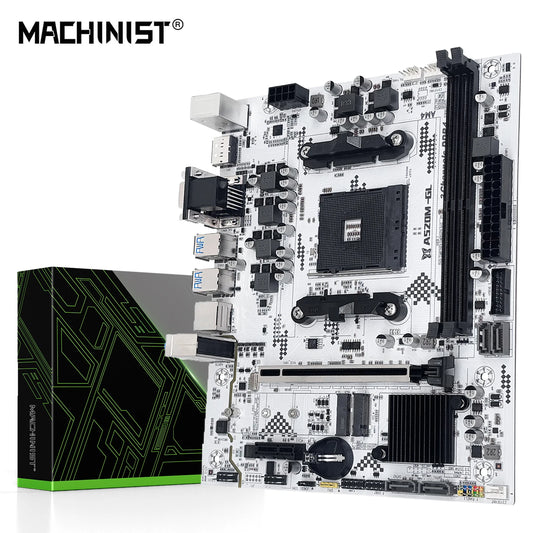 New MACHINIST A520M-GL AM4 Motherboard Micro ATX AMD
