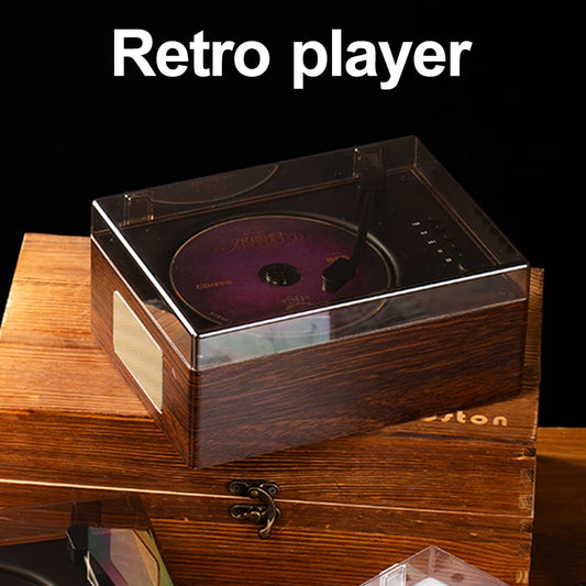Portable CD Player Rechargeable Remote Control Home Music Player