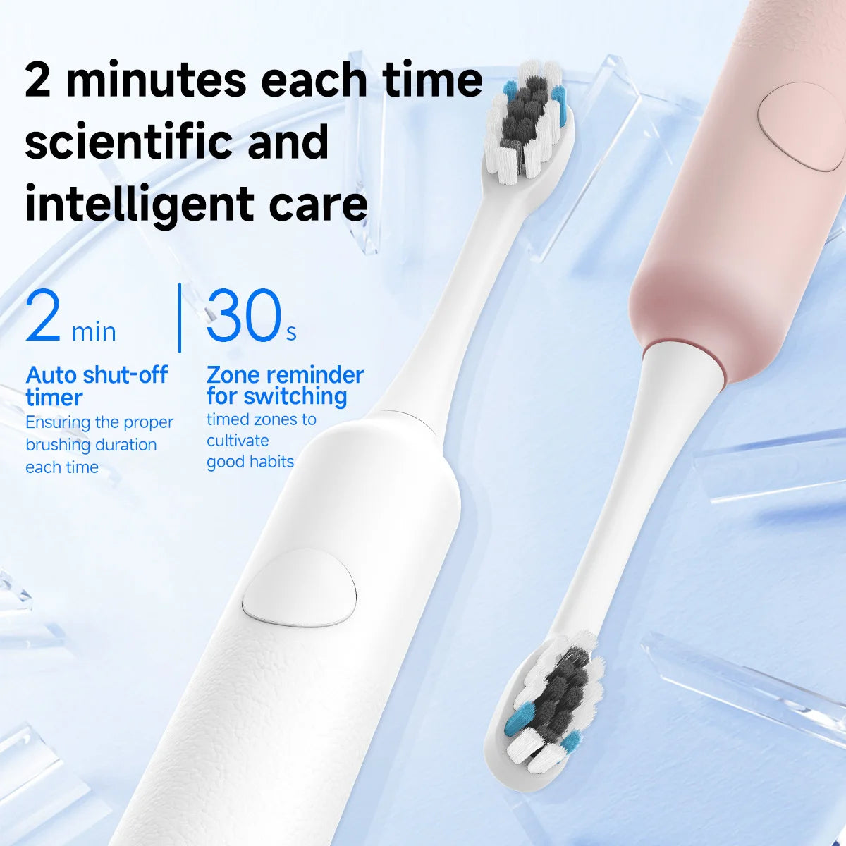 DOCOLAB Sweeping Vibration Sonic Electric Toothbrush