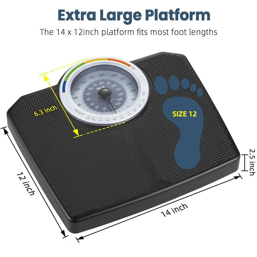 Scale for Body Weight, Mechanical Bathroom Scale