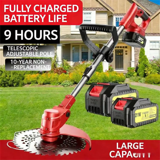 WUTIANLIYANG Portable outdoor garden logging lawn mower