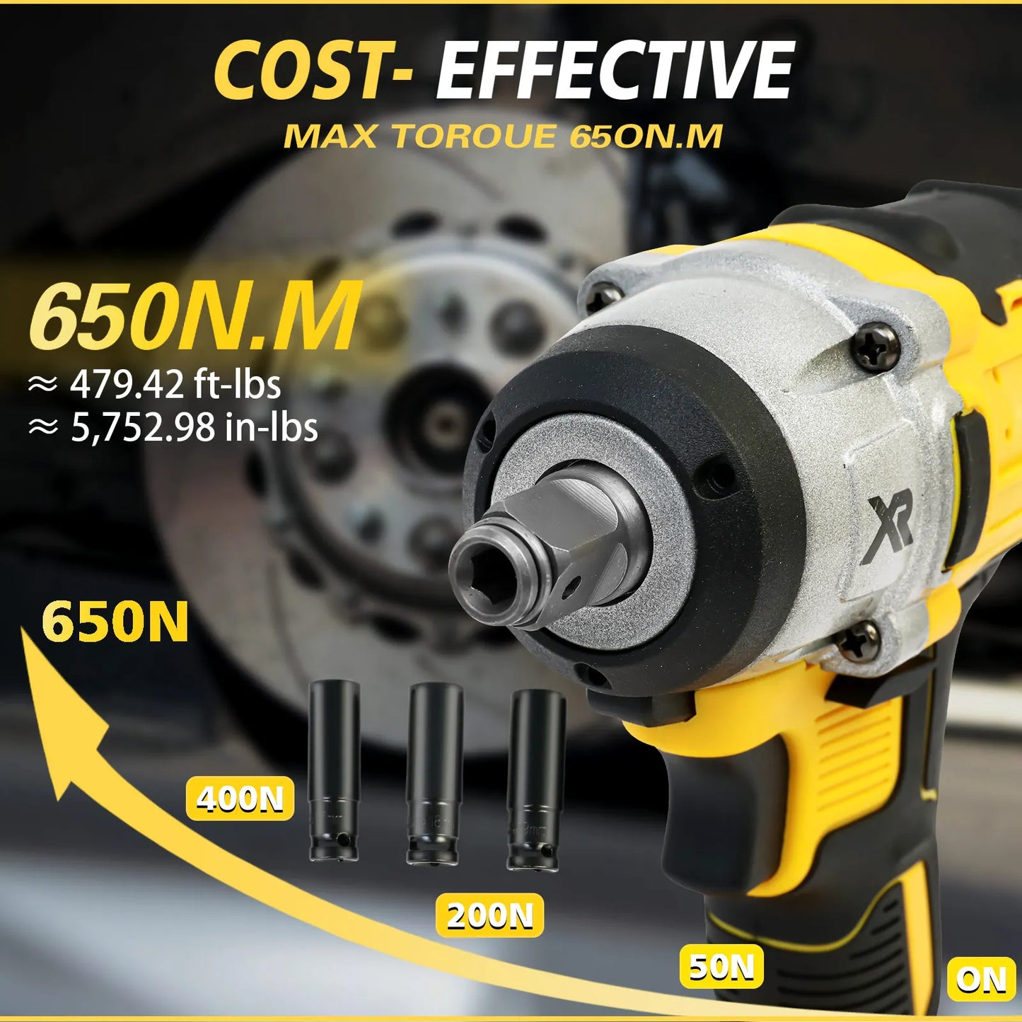 XR Cordless Impact Wrench 1/2" 20V