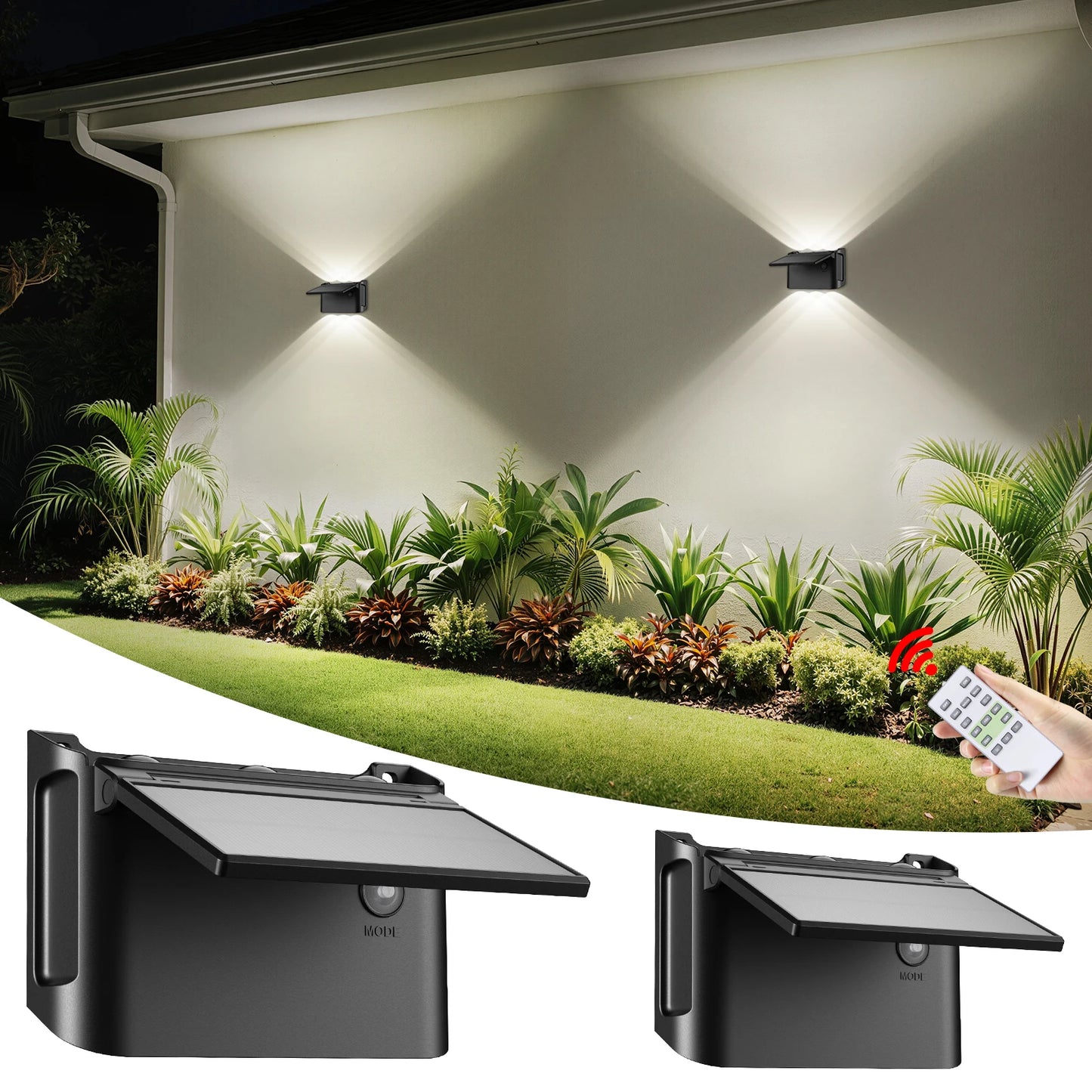 Intelamp Solar Wall Lights