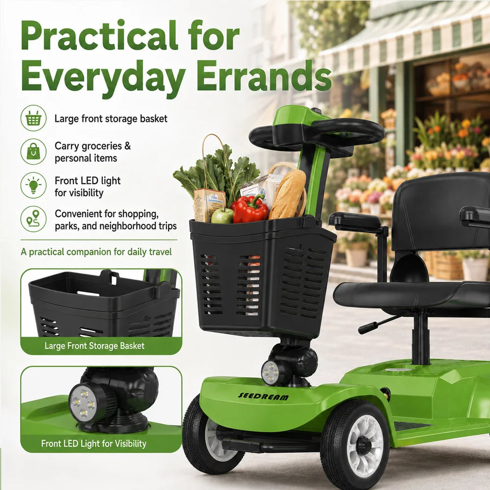 SEEDREAM Mobility Scooters for Seniors